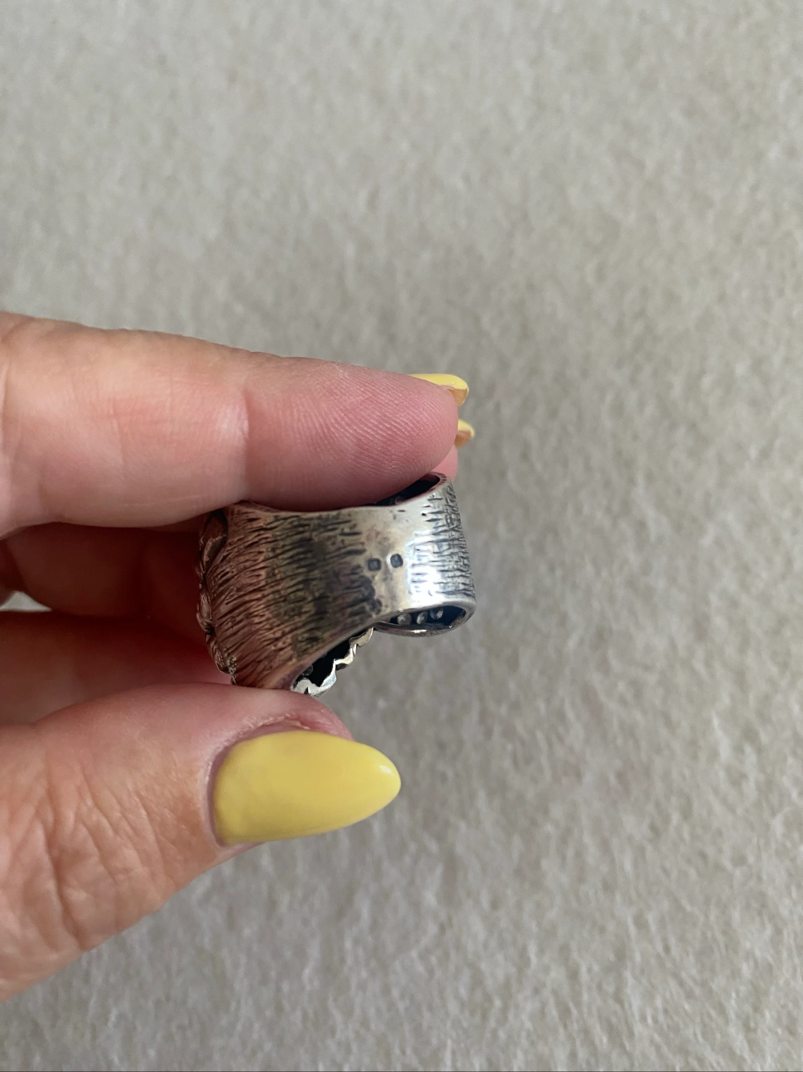 Silver ring – photo 3